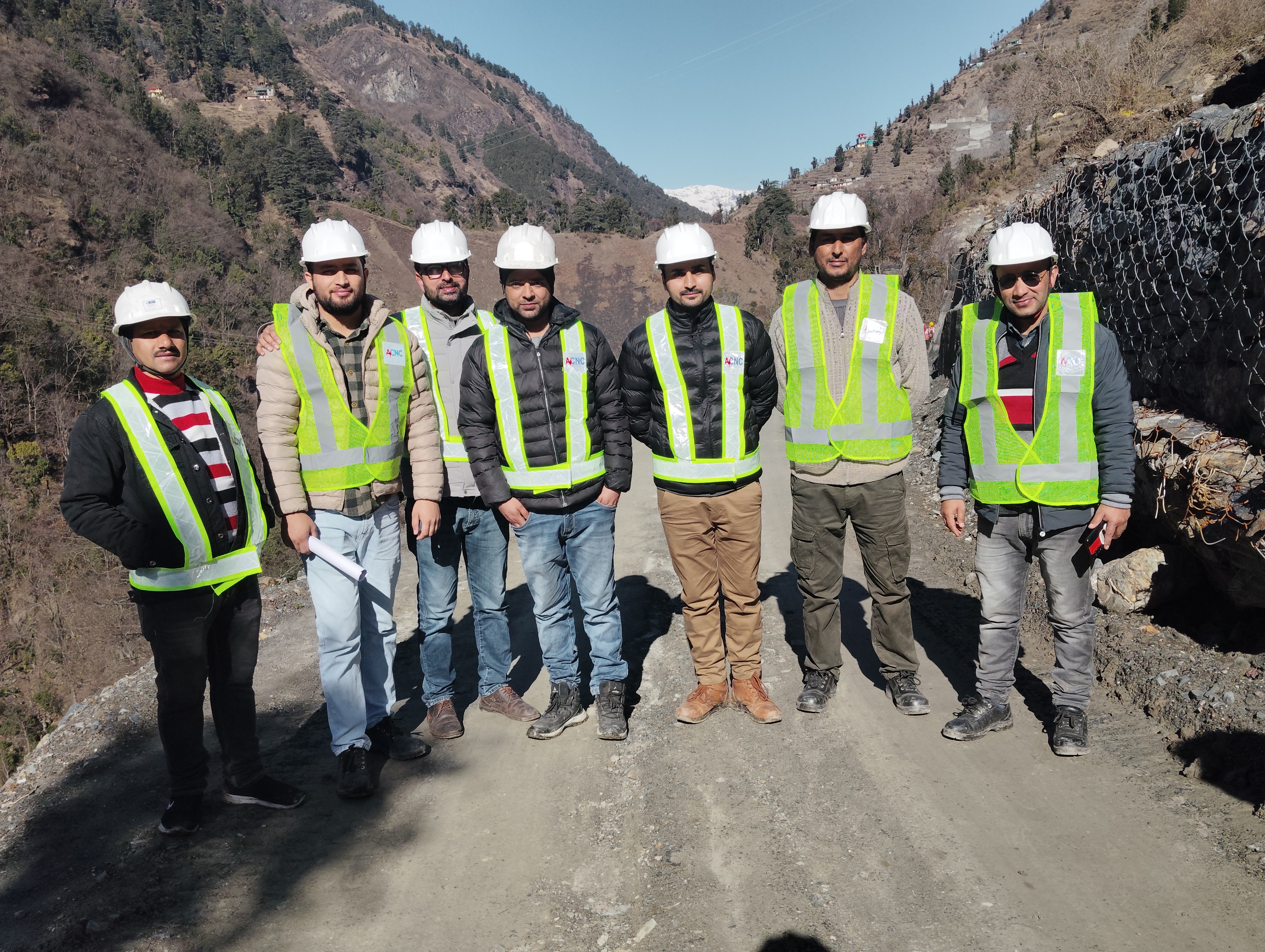 AC'N'C team at project site